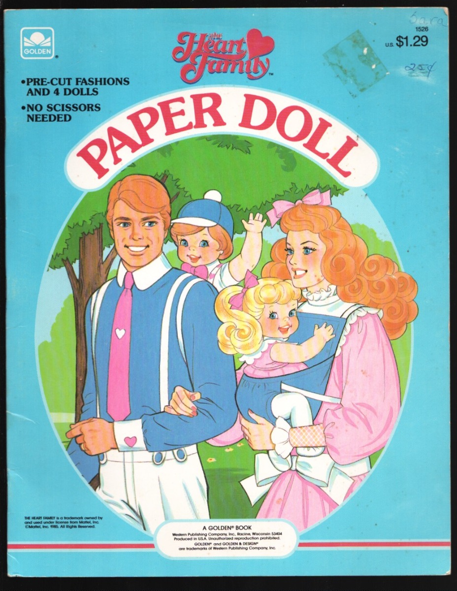The heart family dolls top