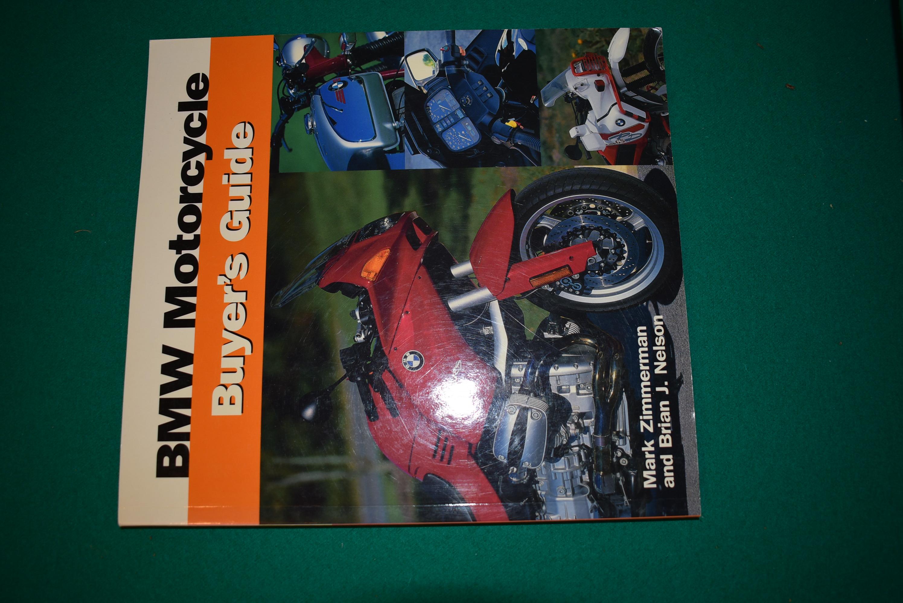 BMW Motorcycle Buyer's Guide by Mark Zimmerman: As New Softcover (2003