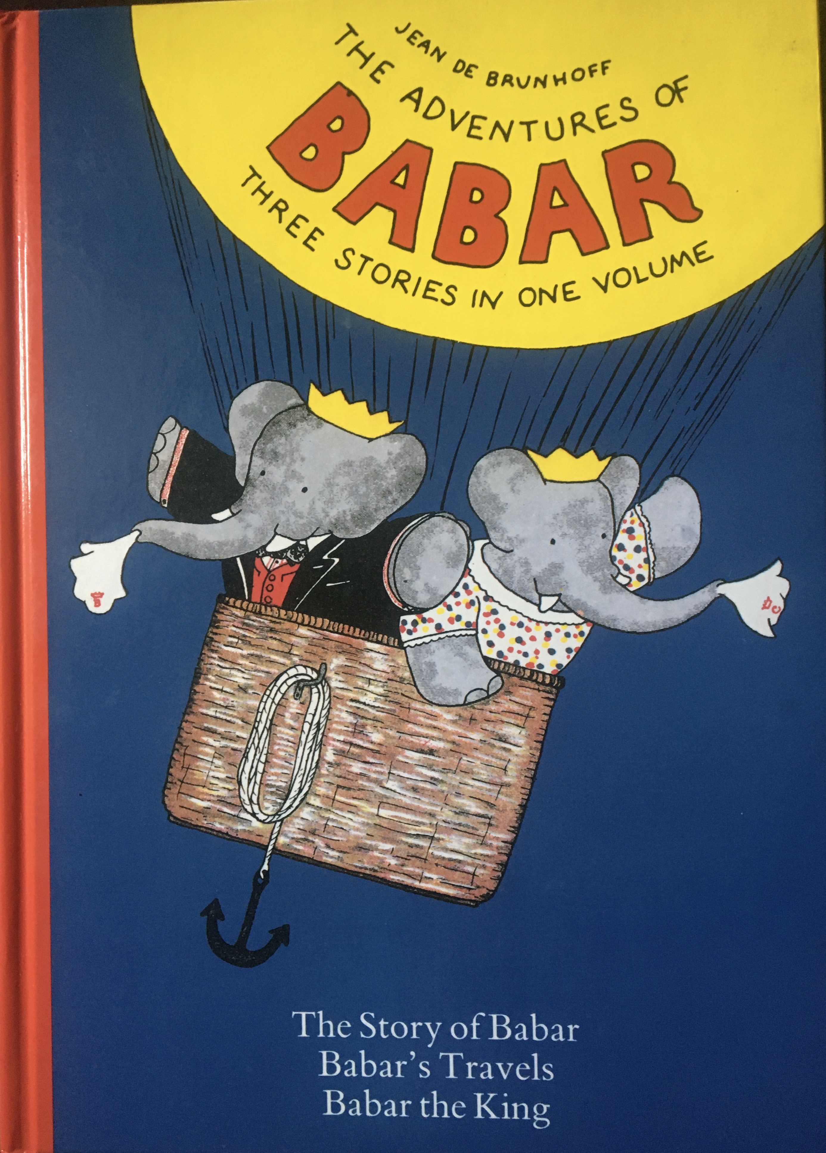 of　the　King　Brunhoff,　Babar:　Babar's　The　Story　Hardcover　of　Babar　De:　Babar.　Books　Travels.　by　Jean　1st　New　(1990)　Edition　Bernhards　The　Adventures