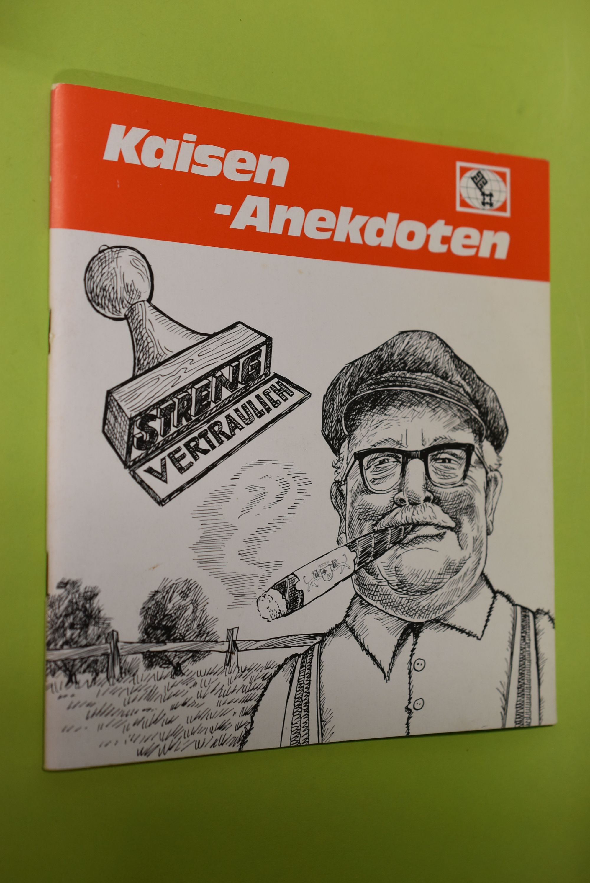 Kaisen-Anekdoten. Wilhelm Kaisen zum 90. Geburtstag am 22. Mai 1977 nacherz. von Reinhard Uhde u. ill. von Heinz Fuchs - Uhde, Reinhard (Herausgeber)
