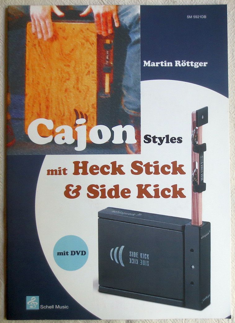 Cajon styles mit heck stick & side kick : mit DVD - Röttger, Martin