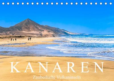 Kanaren - Zauberhafte Vulkaninseln (Tischkalender 2023 DIN A5 quer) : Impressionen der sieben kanarischen Inseln Teneriffa, El Hierro, Gran Canaria, La Gomera, La Palma, Lanzarote und Fuerteventura (Monatskalender, 14 Seiten ) - Dieter Meyer