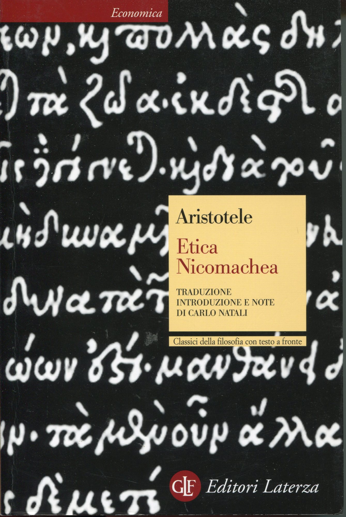 Etica Nicomachea. Testo greco a fronte - Aristotele