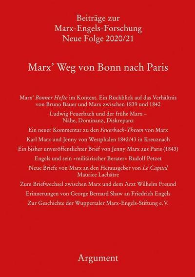 Marx' Weg von Bonn nach Paris - Rolf Hecker