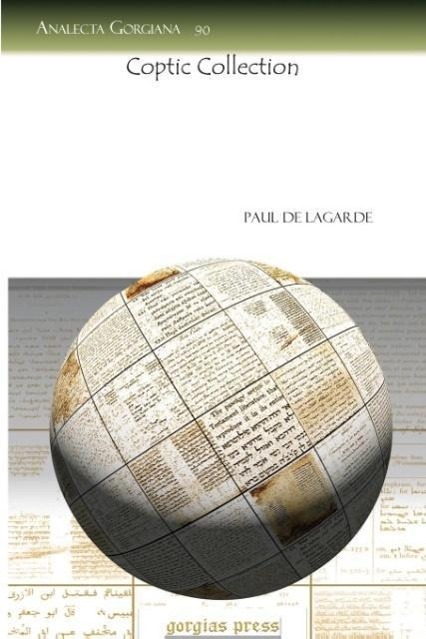 Coptic Collection - de Lagarde, Paul Anton