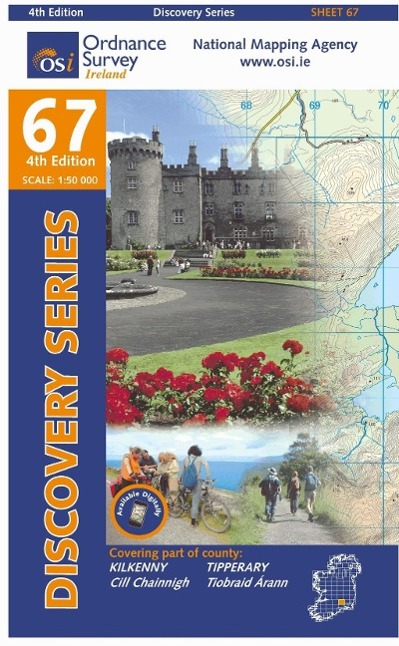 Kilkenny / Tipperary 1 : 50 000 - Ordnance Survey Ireland