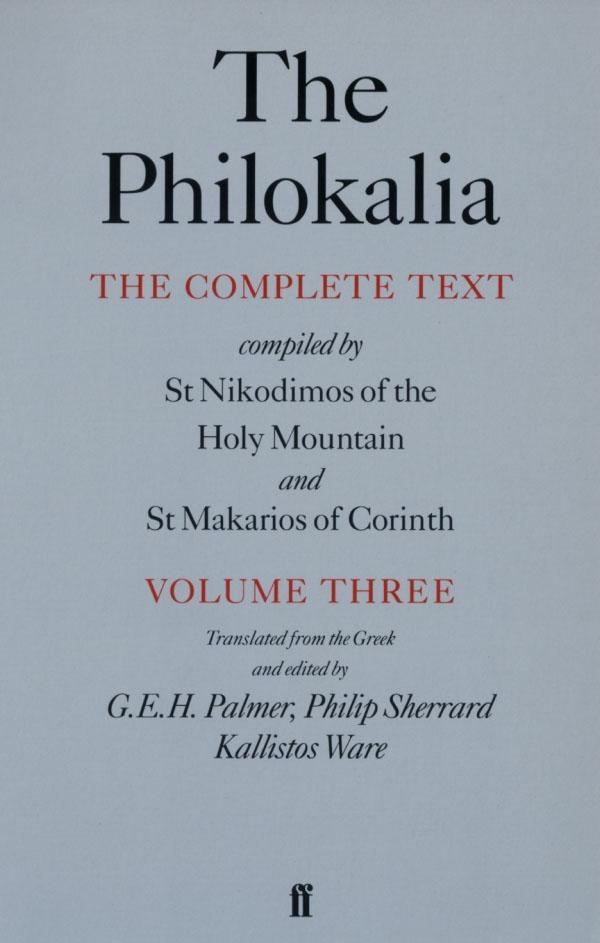 The Philokalia Vol 3 - Palmer, G. E. H.