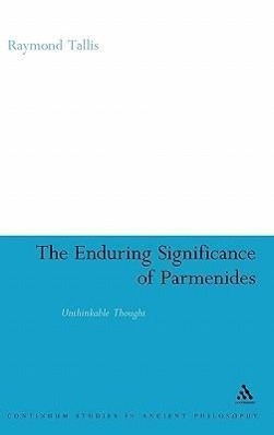 ENDURING SIGNIFICANCE OF PARME - Tallis, Raymond