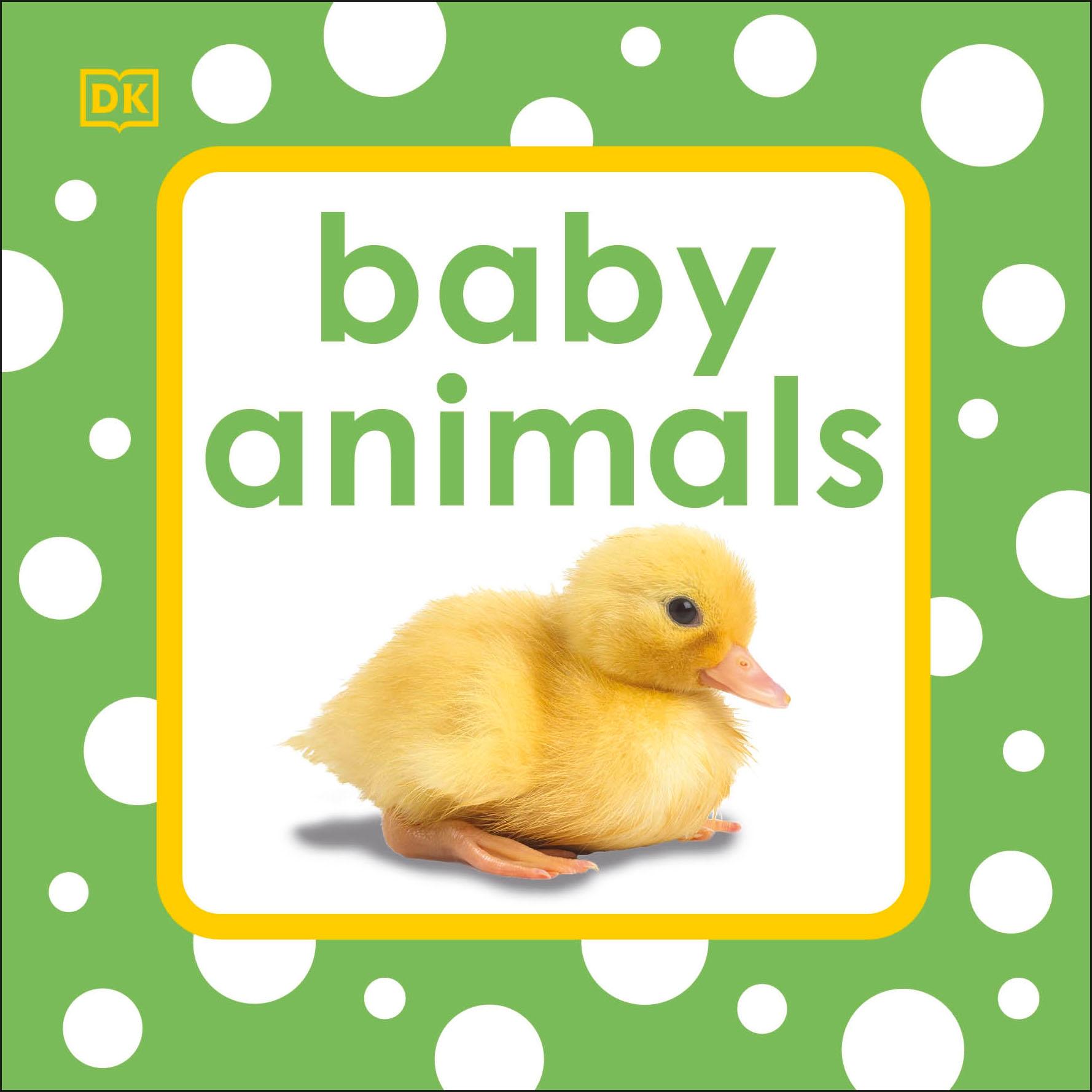 Squeaky Baby Bath Book Baby Animals - DK