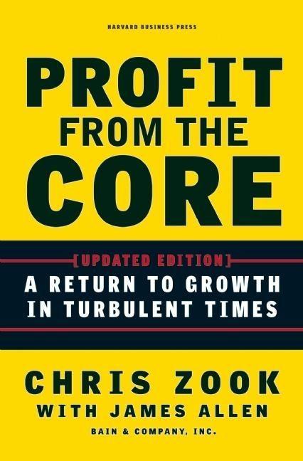 Profit from the Core: A Return to Growth in Turbulent Times - Zook, Chris|Allen, James G.