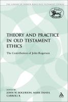 THEORY & PRAC IN OT ETHICS - Rogerson, John W.