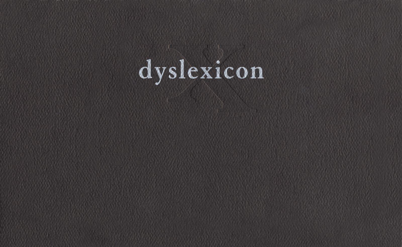 dyslexicon - Cain, Stephen