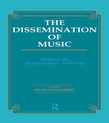 Dissemination of Music - Lenneberg, Hans