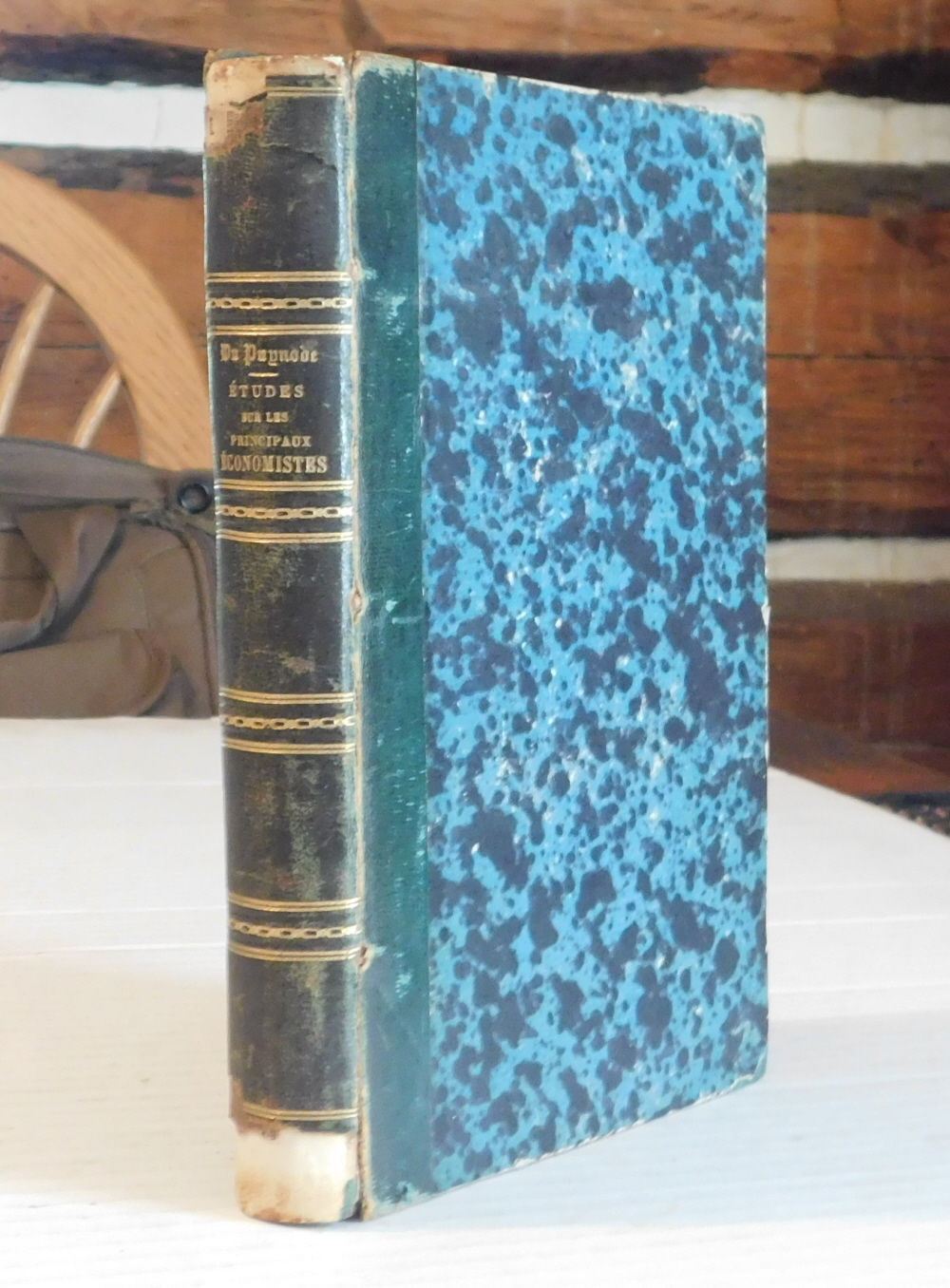 ETUDES SUR LES PRINCIPAUX ECONOMISTES: TURGOT - ADAM SMITH - RICARDO - MALTHUS - J. B. SAY - ROSSI. - Du Puynode, Gustave.