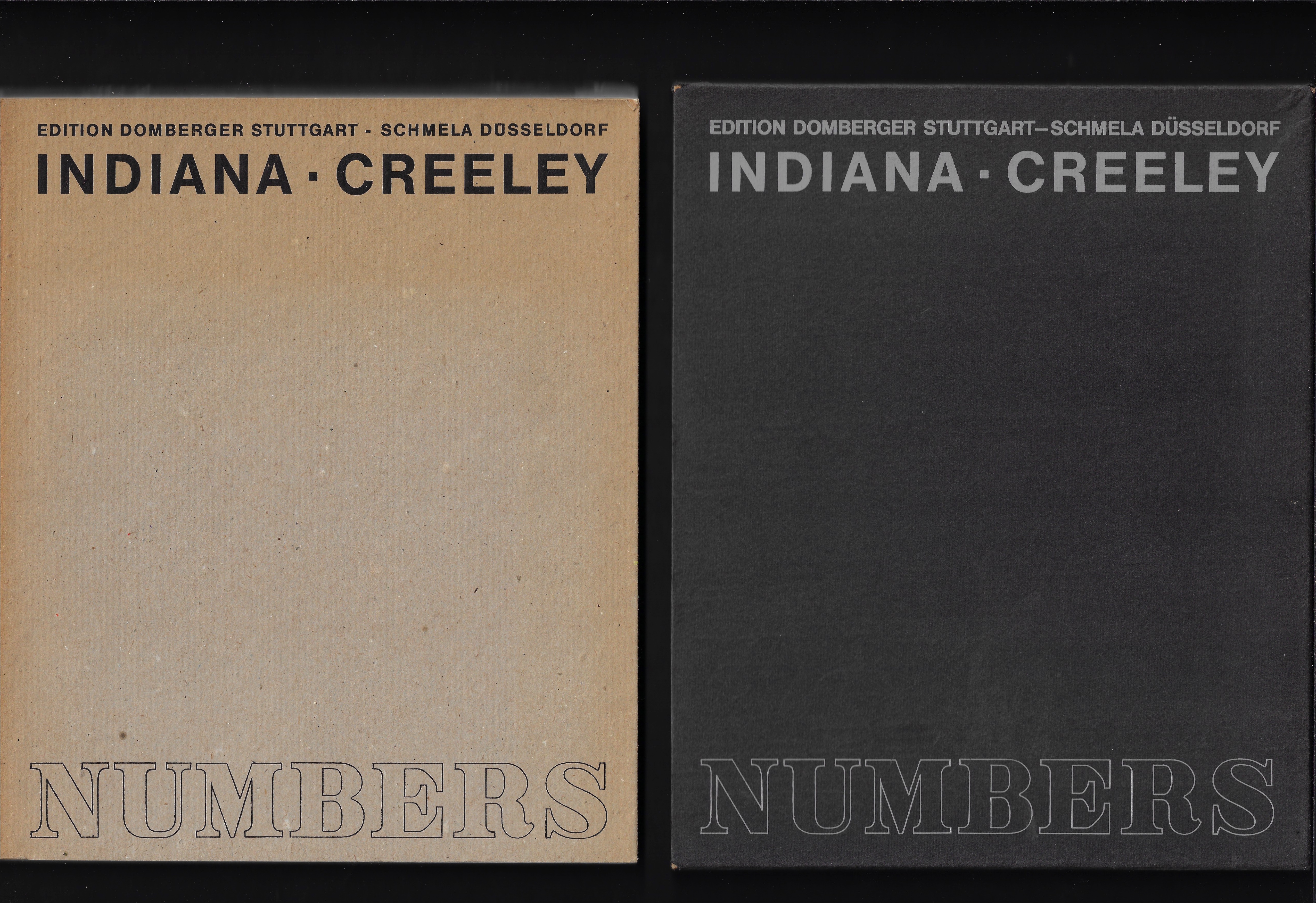 NUMBERS - Indiana ,Robert - Creeley, Robert