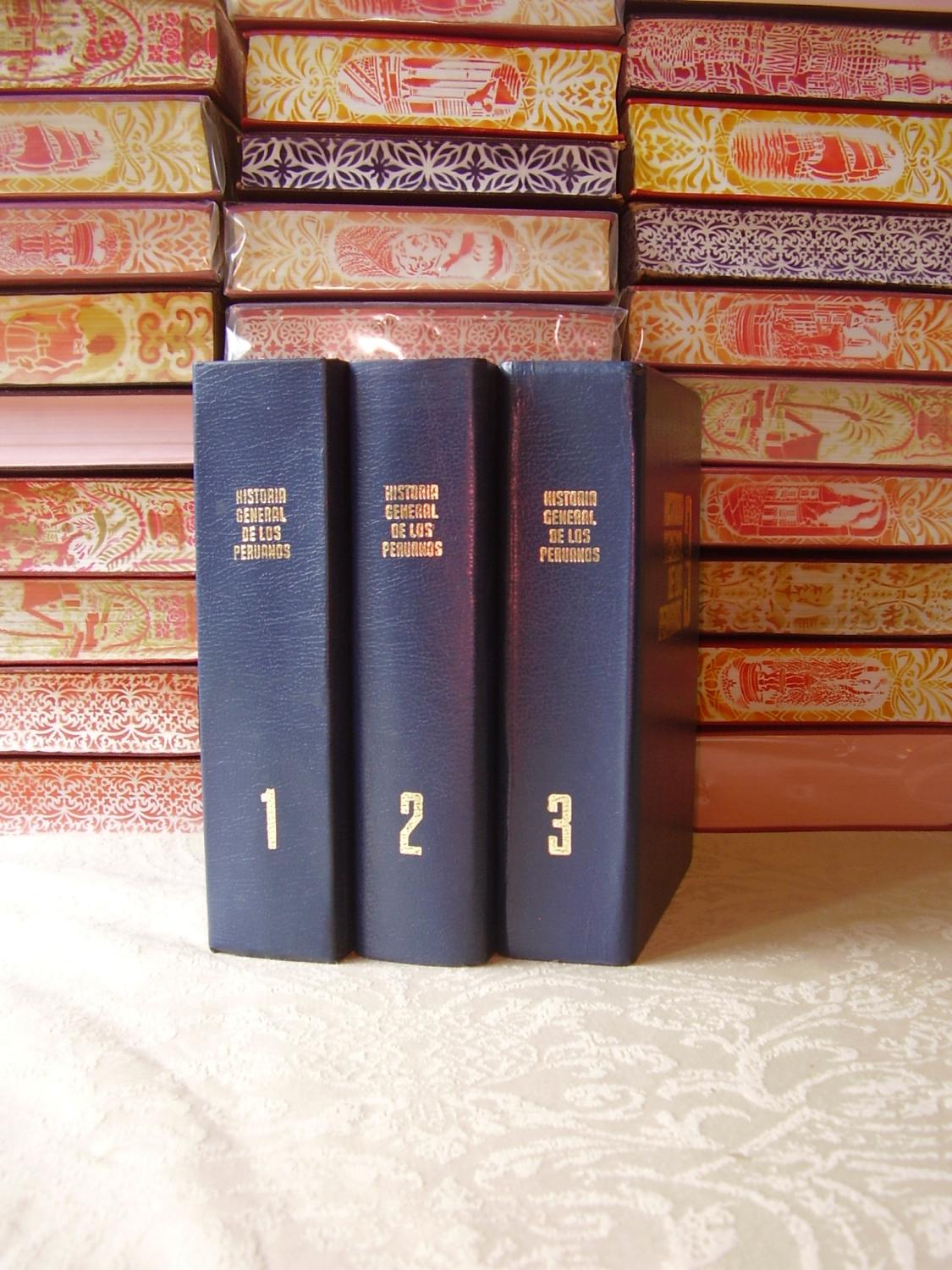 HISTORIA GENERAL DE LOS PERUANOS . ( 3 Vols.) Vol I : El HISTORIA GENERAL DE LOS PERUANOS . ( 3 Vols.) Vol I : El