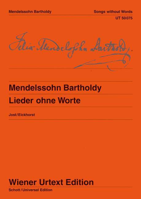 Lieder ohne Worte, für Klavier - Jost, Christa