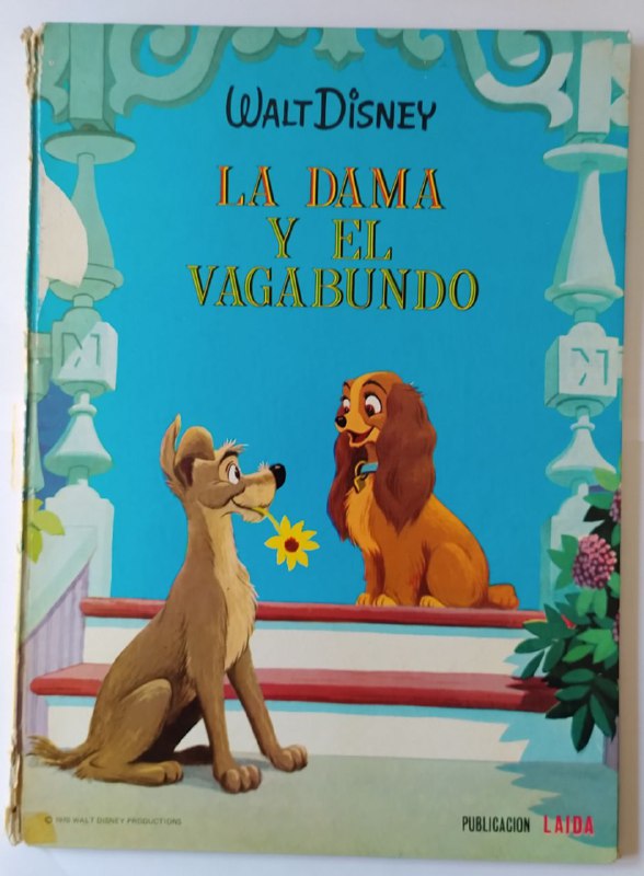 La dama y el vagabundo by Disney, Walt (1901-1966) / García Corella, Laura  . adapt.: Cartoné ilustrado. | La Leona LibreRía