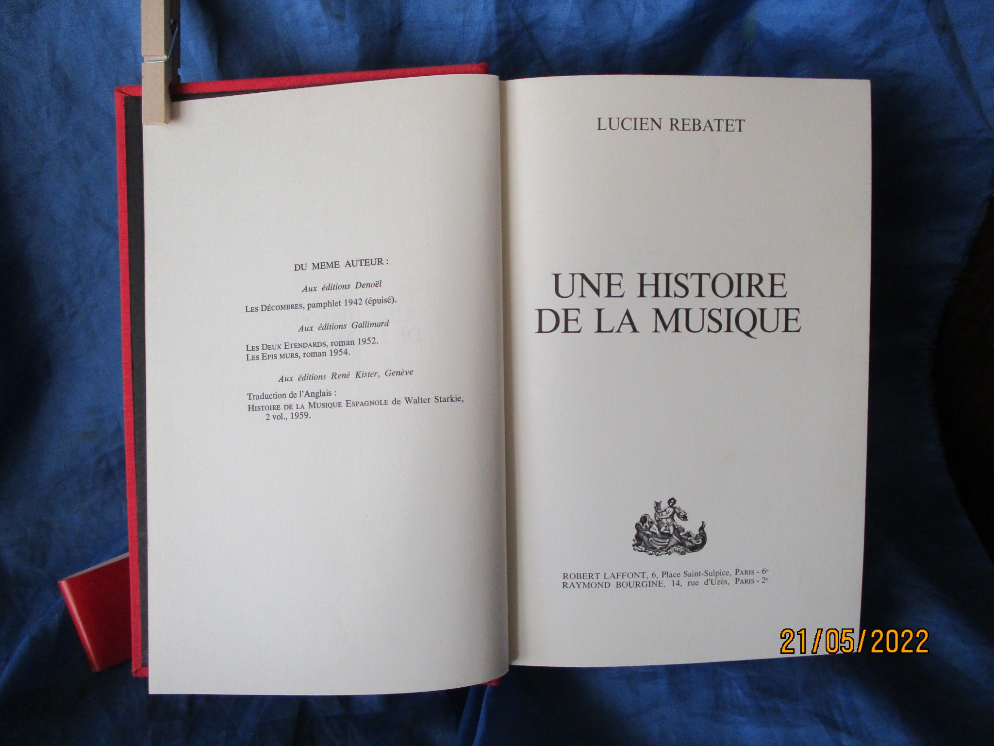 Une histoire de la musique, Lucien Rebatet