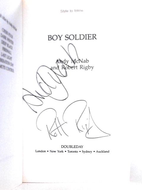 Boy Soldier - Andy McNab, Robert Rigby