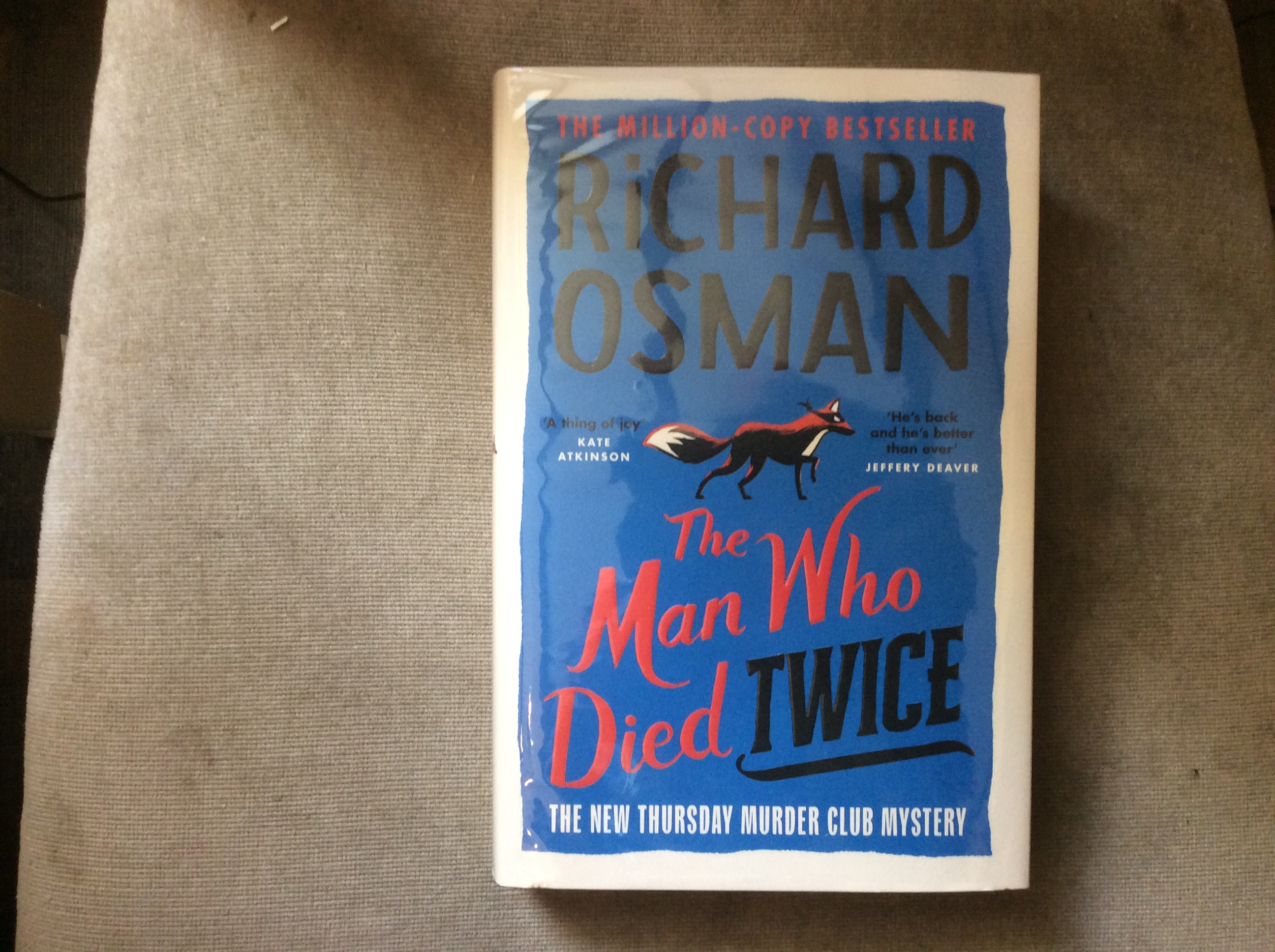The Man Who Died Twice *****SIGNED & NUMBERED UK HB 1/1***** by Osman