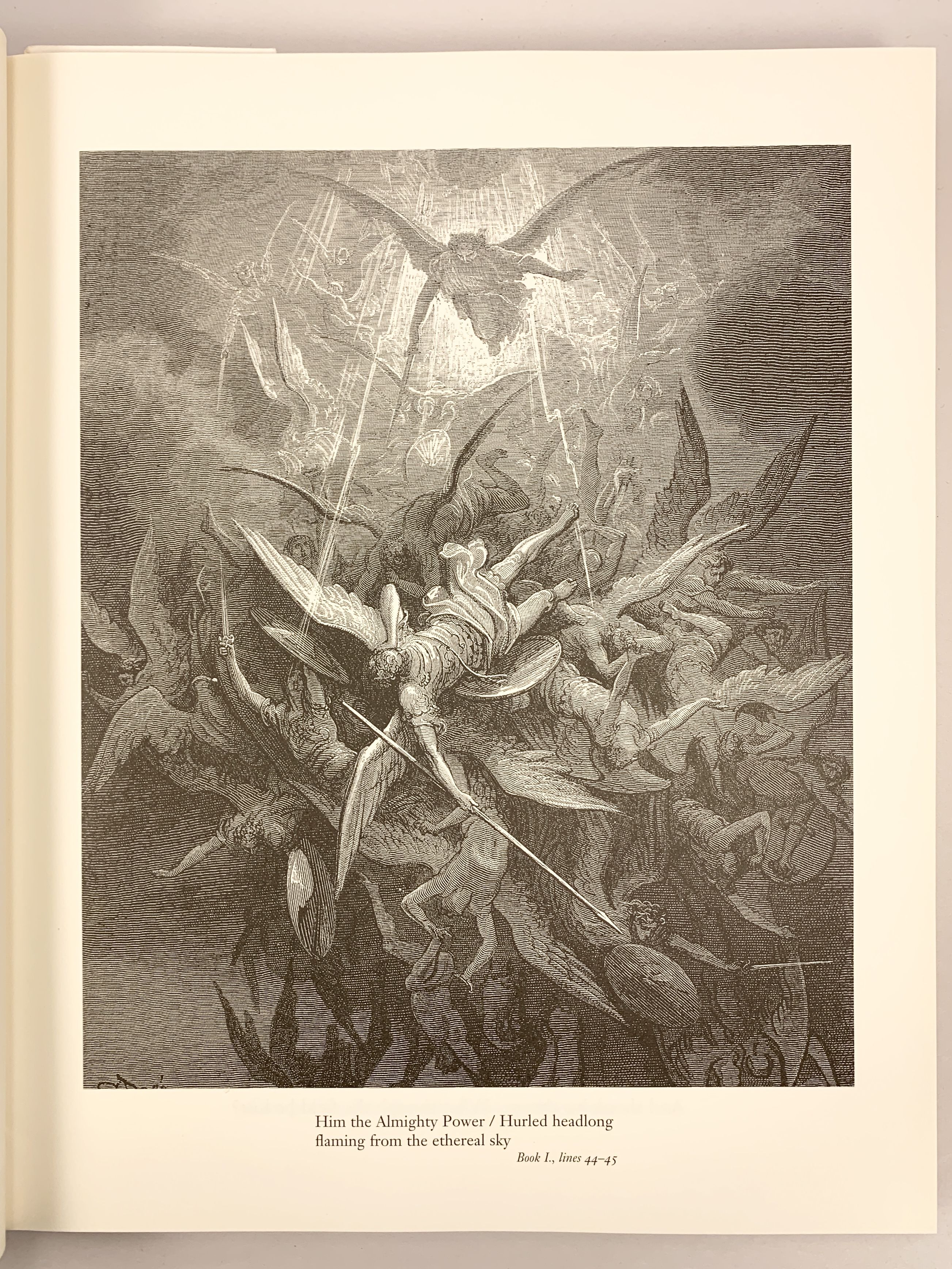 Paradise Lost illustrations by Gustave Dore de Milton, John: Fine ...