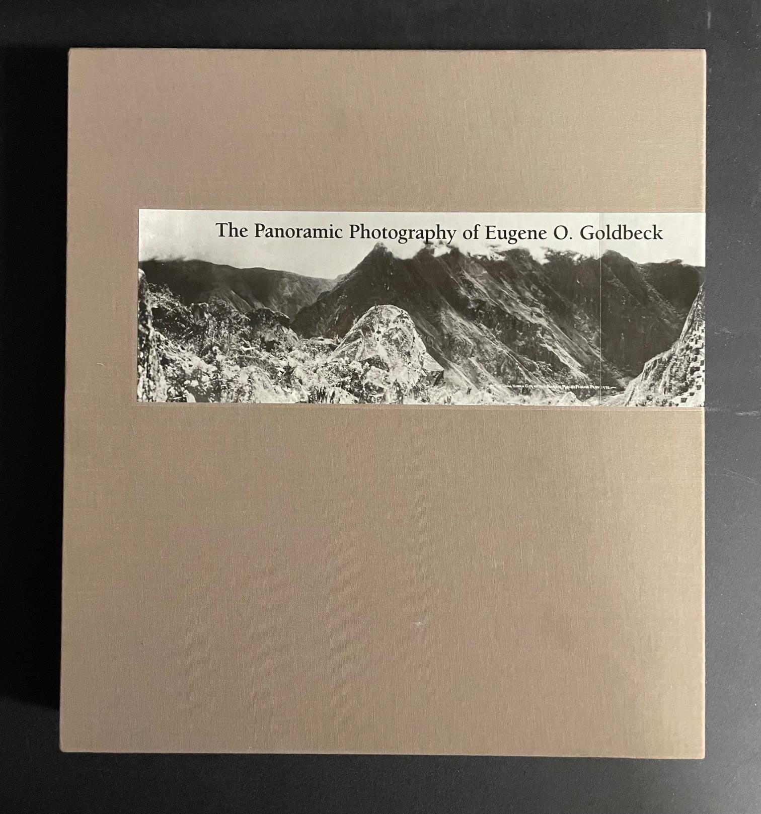 The Panoramic Photography of Eugene O. Goldbeck by Burleson, Clyde W.; Hickman, E. Jessica: Fine Hardcover (1986) 1st Edition, Signed | Avol's Books LLC The Panoramic Photography of Eugene O. Goldbeck by Burleson, Clyde W.; Hickman, E. Jessica: Fine Hardcover (1986) 1st Edition, Signed | Avol's Books LLC