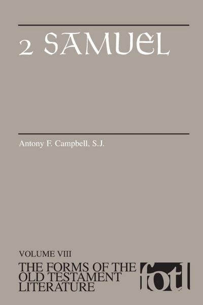 2 Samuel - Antony F Campbell