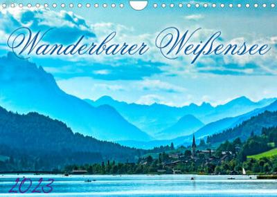 Wanderbarer Weißensee (Wandkalender 2023 DIN A4 quer) : Unterwegs an Europas höchstgelegenstem Badesee (Monatskalender, 14 Seiten ) - Werner Braun