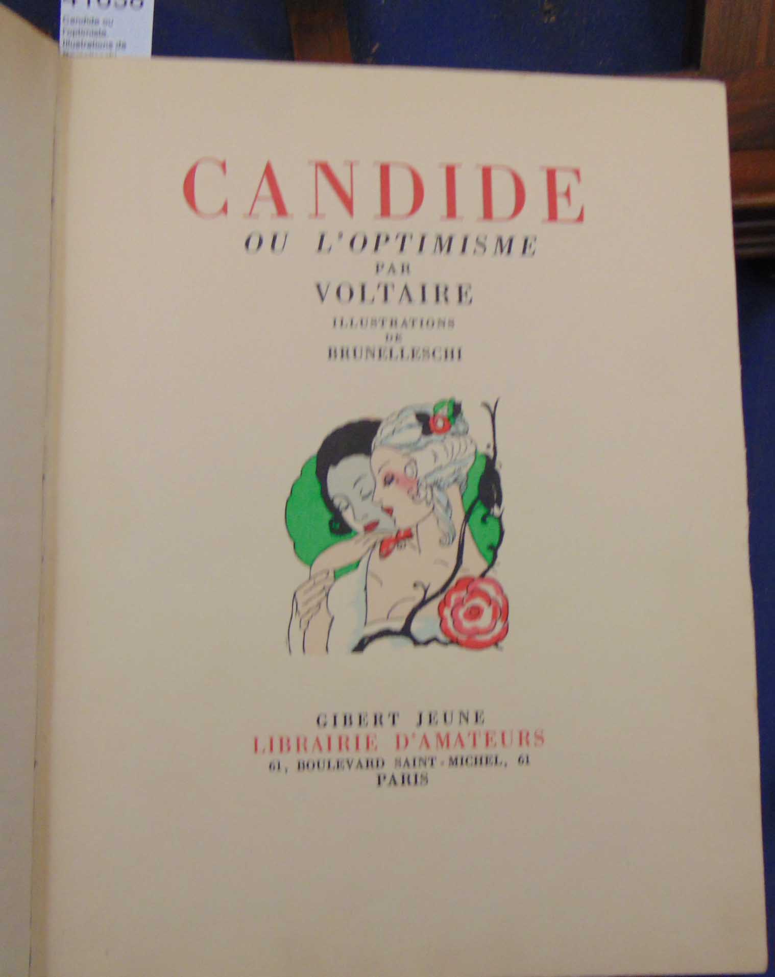 Candide ou l'optimiste. Illustrations de Brunelleschi by Voltaire | LE ...