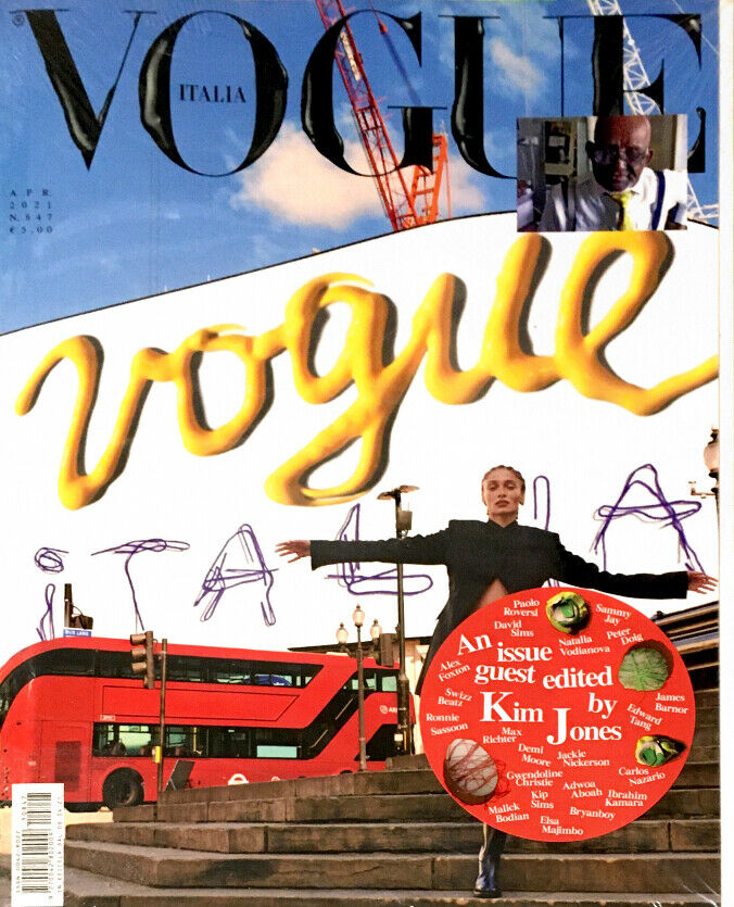 VOGUE Italia Magazine April 2021 ADWOA ABOAH by JAMES BARNOR Limited Edition JAMES BARNOR [New] [Softcover]