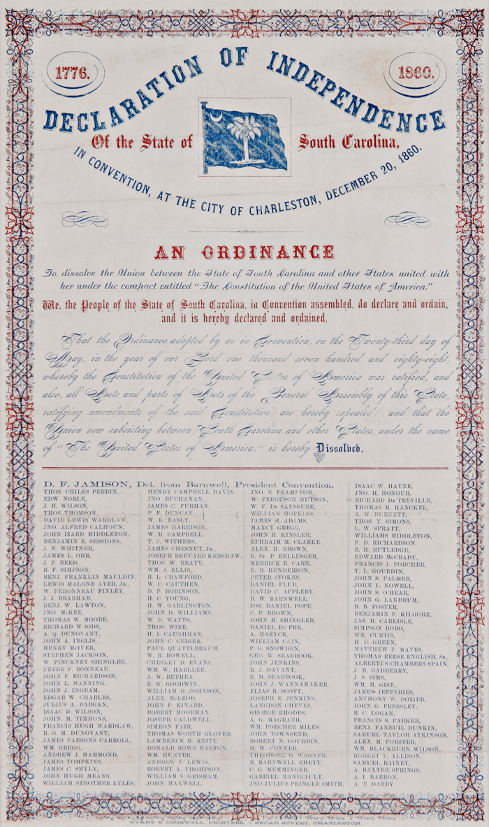 sc declaration of independence