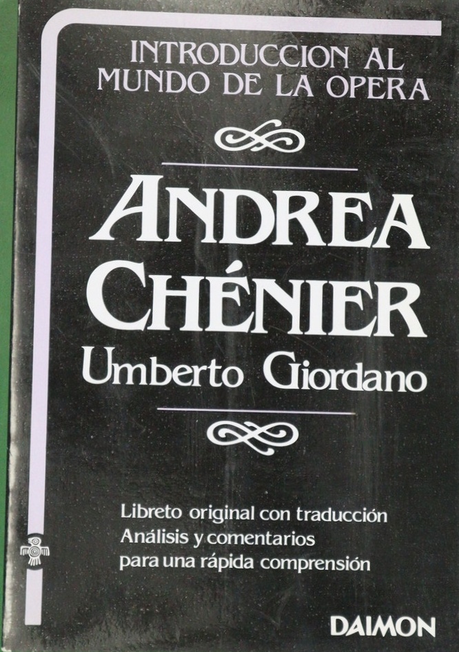 Andrea Chénier - Illica, Luigi