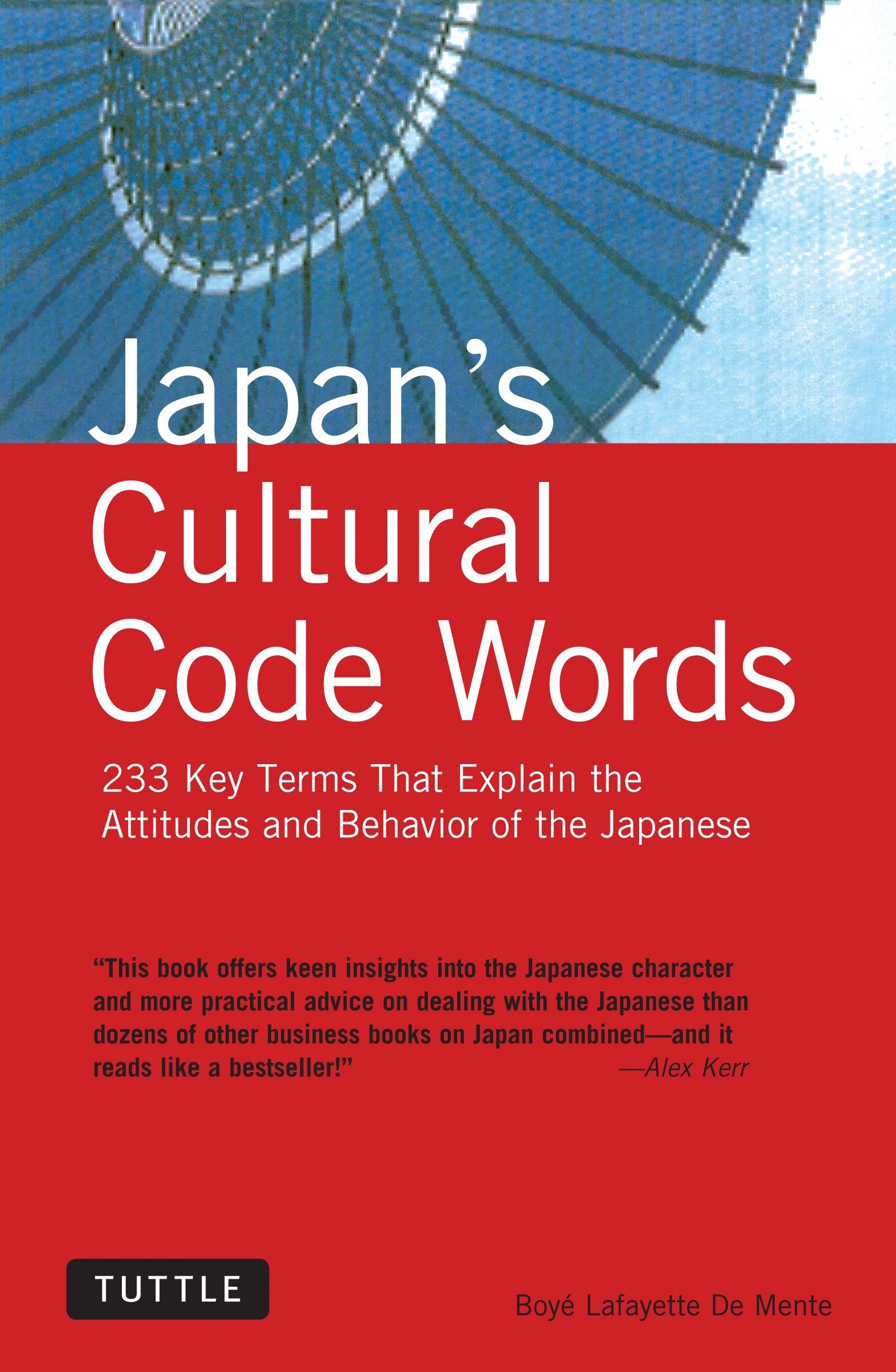 Japan\\ s Cultural Code Word - De Mente, Boye Lafayette