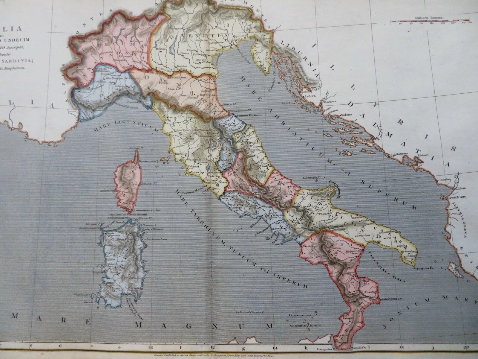 Italian Peninsula Europe Map