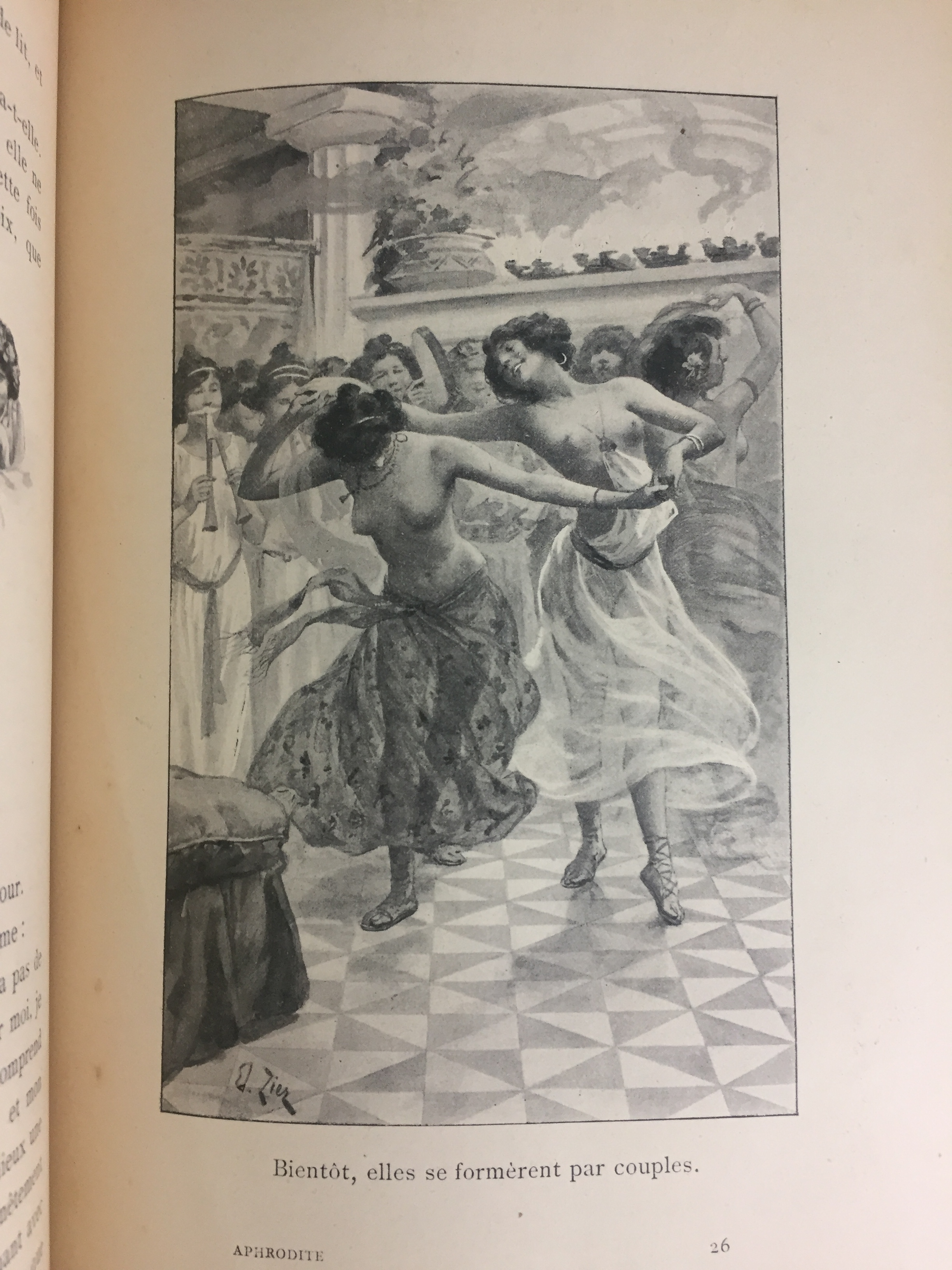 Pierre Louys Aphrodite , illustrations d'Edouard Zier