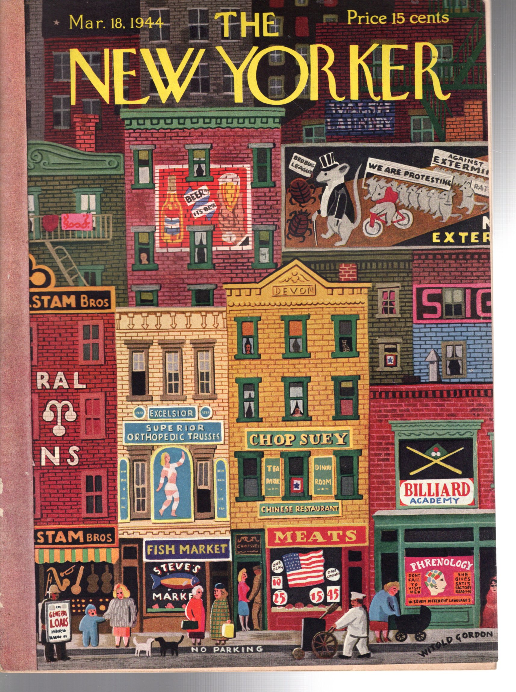 The New Yorker (Magazine) March 18, 1944 by Ross, Harold (editor