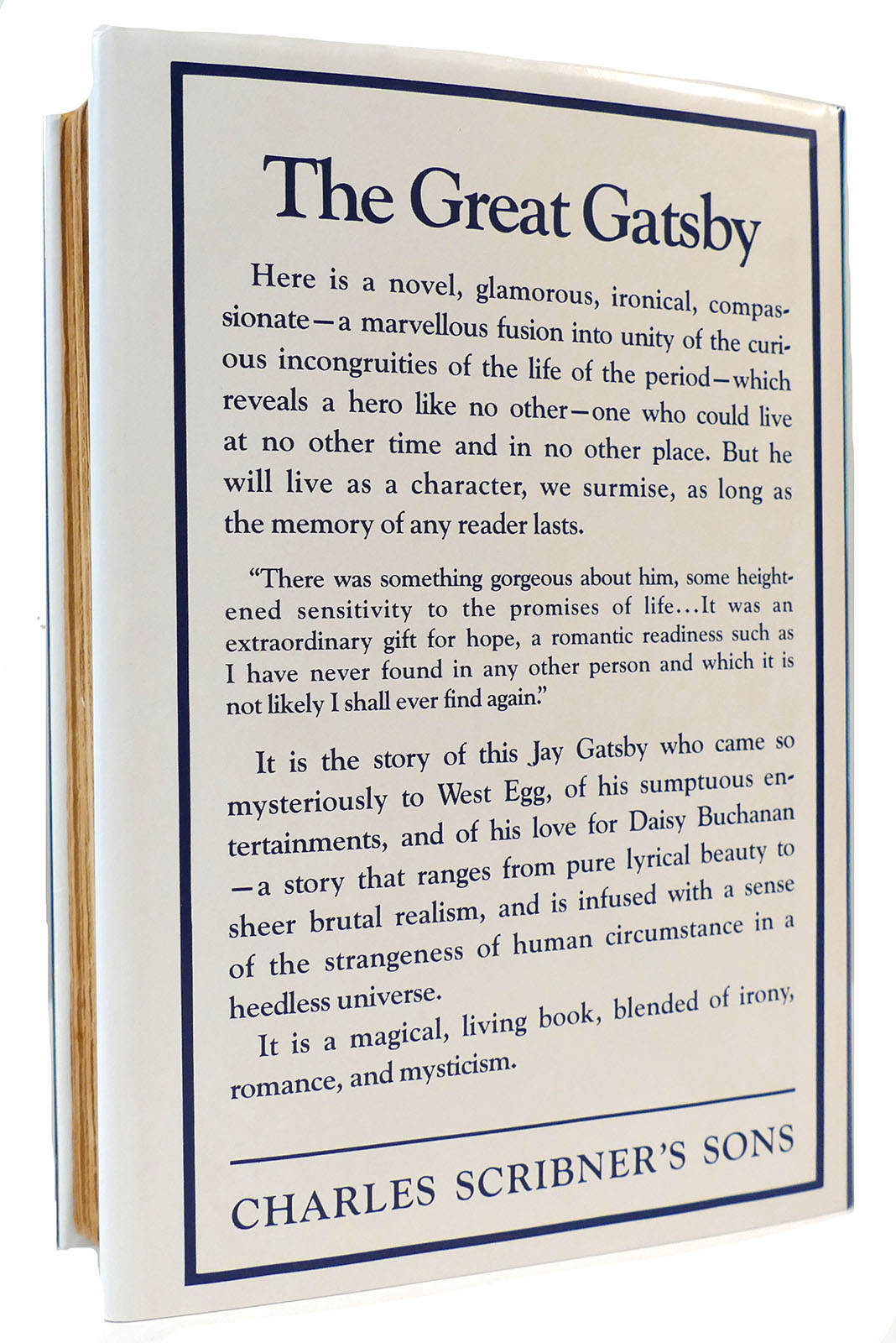 The great gatsby de f scott fitzgerald hardcover 1925 first edition