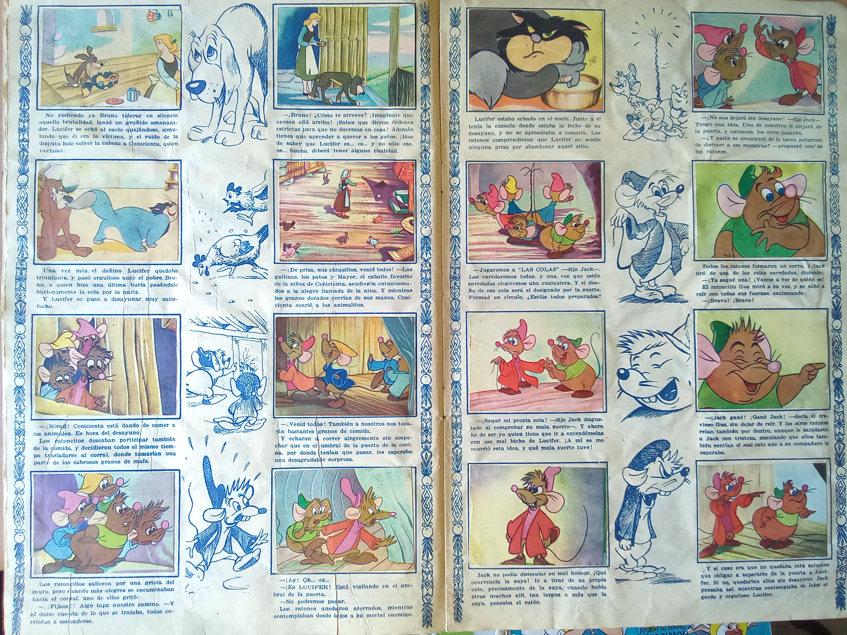 Cenicienta, según la película de Walt Disney. Album para cromos (COMPLETO):  Regular Encuadernación de tapa blanda (1953) | Vértigo Libros