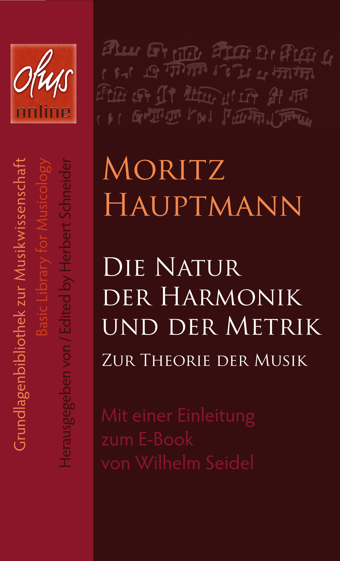 Die Natur der Harmonik und Metrik, - Hauptmann, Moritz