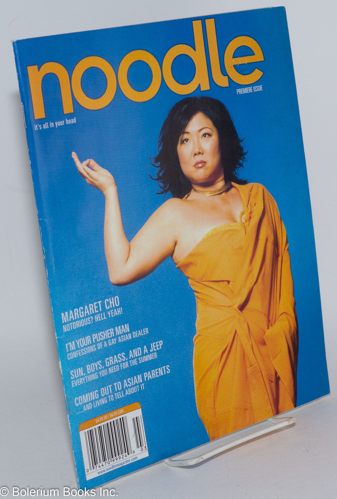 Noodle it's all in your head 1 premiere issue Margaret Cho cover