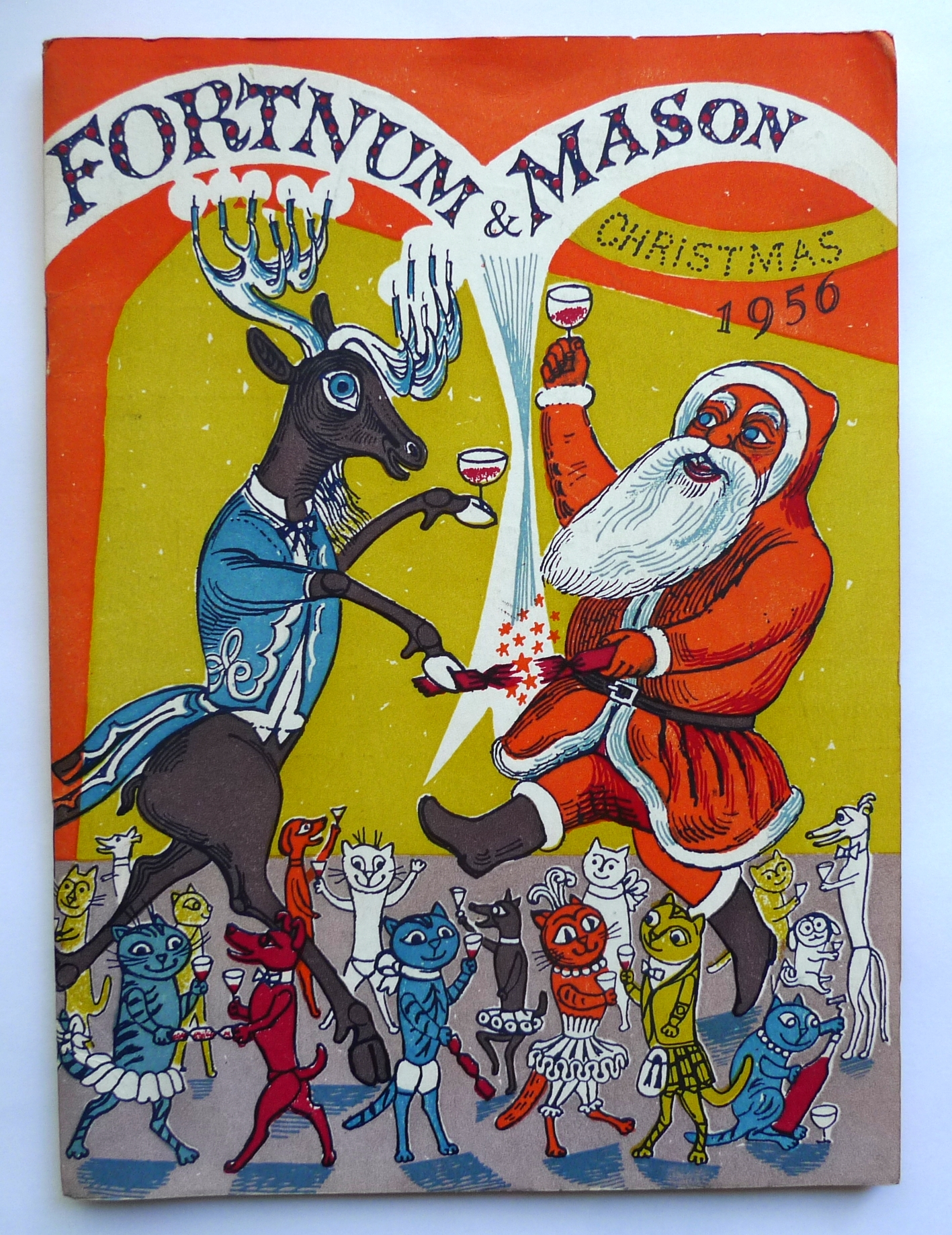 Fortnum and Mason. Christmas catalogue 1956. BAWDEN, EDWARD. [Very Good] [Softcover]