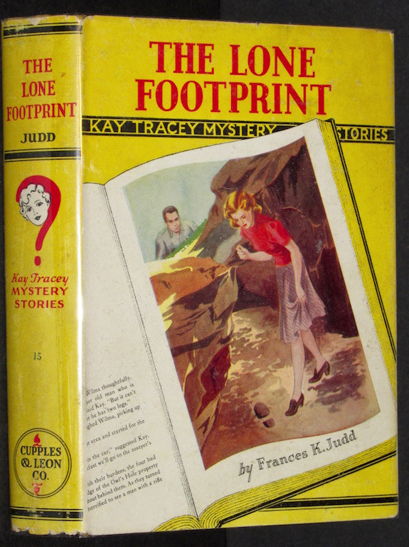 The Lone Footprint Kay Tracey Mystery By Judd Frances K Very Good Hardcover 1941 First 
