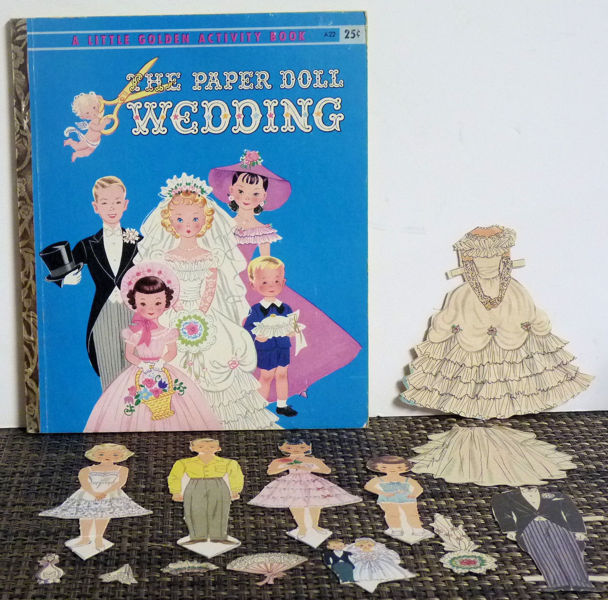 Paper doll wedding on sale