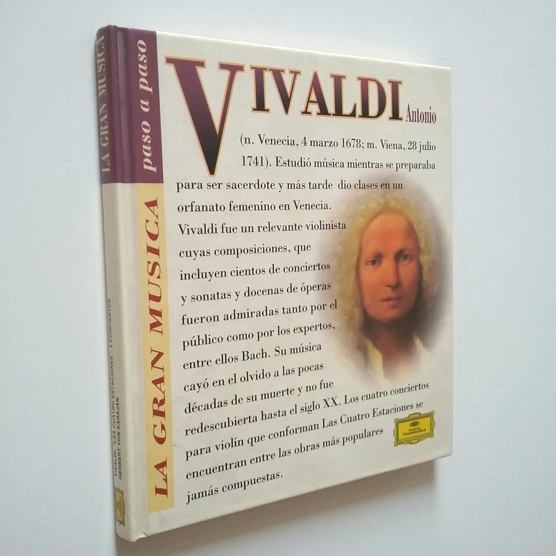 La gran música paso a paso: Antonio Vivaldi (1678-1741) (Incluye CD)