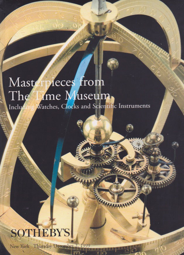 Masterpieces From The Time Museum Including Watches, Clocks and Scientific Instruments [As New] [Hardcover]