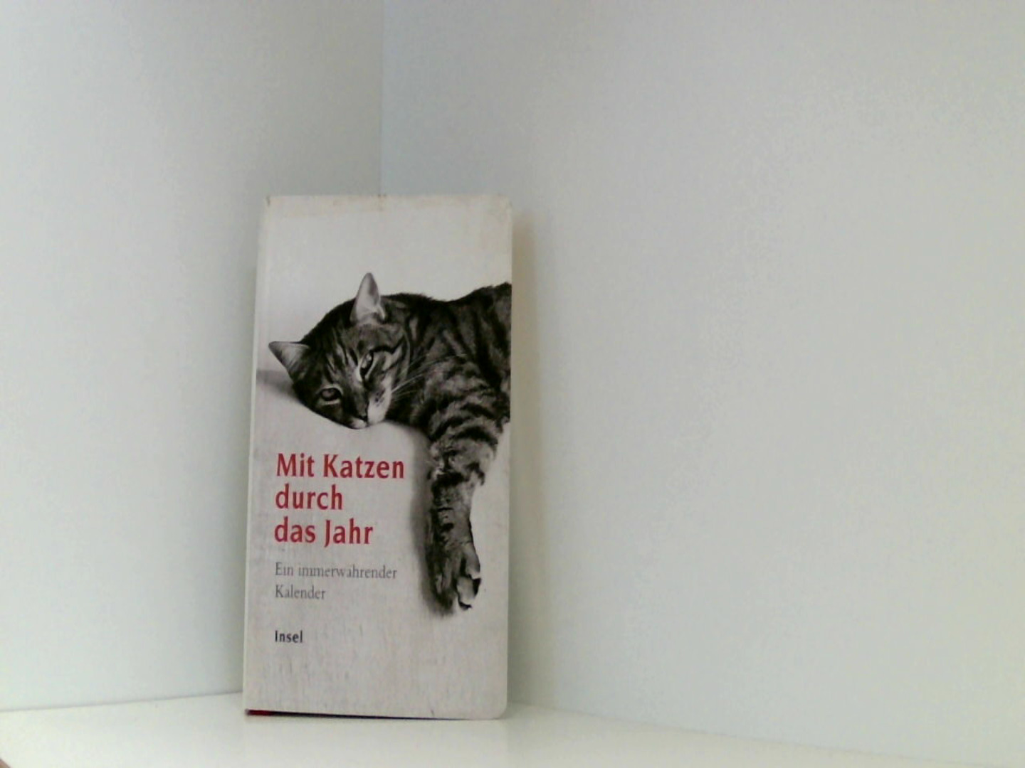 Mit Katzen durch das Jahr: Ein immerwährender Kalender (insel taschenbuch) - Bluhm, Detlef und Isolde Ohlbaum