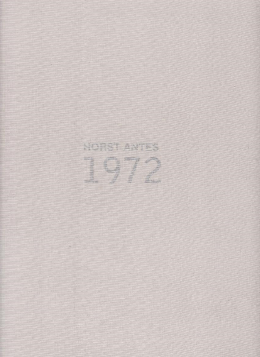 Werkverzeichnis der Gemälde, Band 4., 1972 bis 1975 / Horst Antes; Arthur Mehlstäubler; hrsg. von der Studienstiftung Horst Antes - Antes, Horst