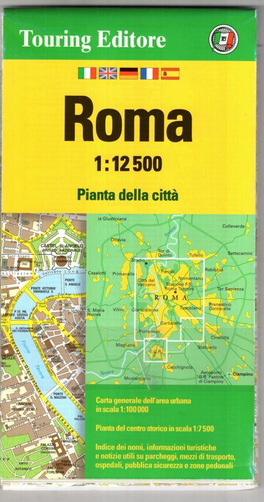 Roma 1:12,500 Pianta della citta - Touring Editore