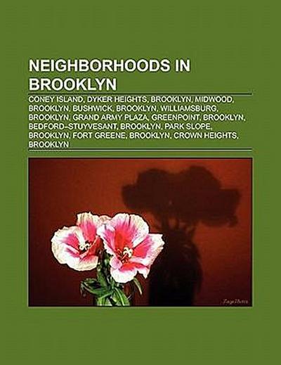 Neighborhoods in Brooklyn - Source
